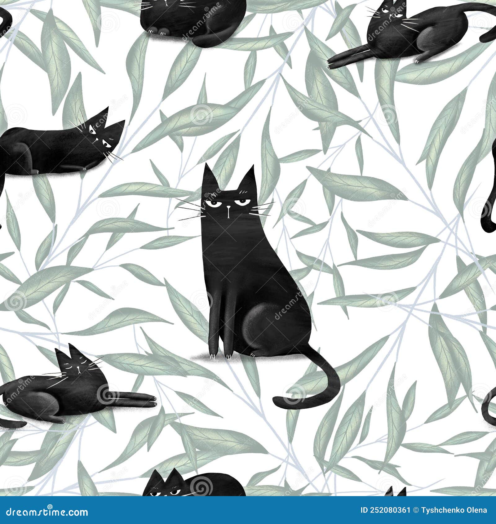 Gato Gatinho Desenhando Preto E - Gráfico vetorial grátis no Pixabay