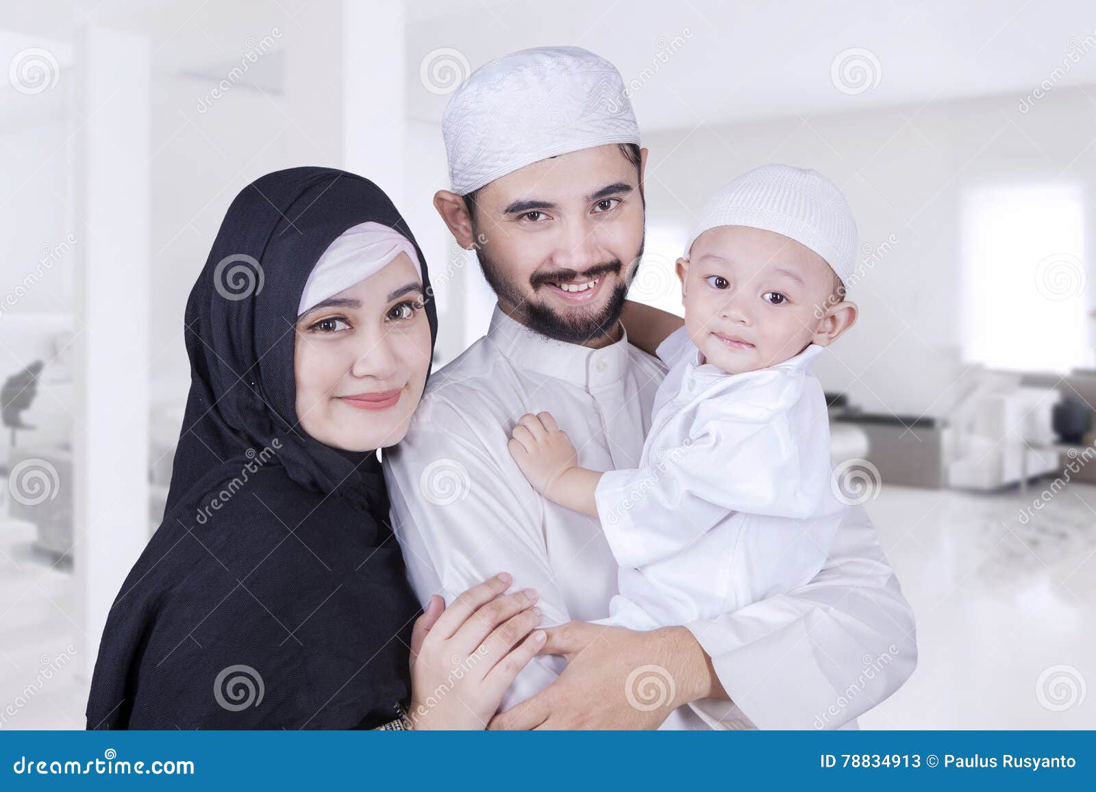 Семья мусульманка