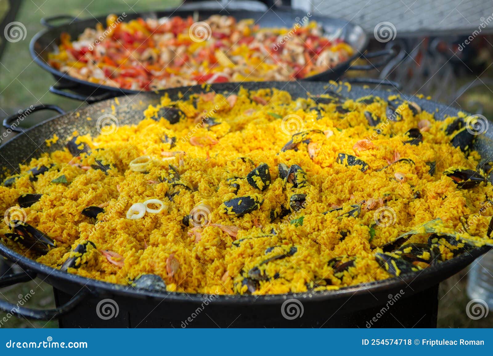Paella Traditional Spanish Food Paella Traditional Spanish Food