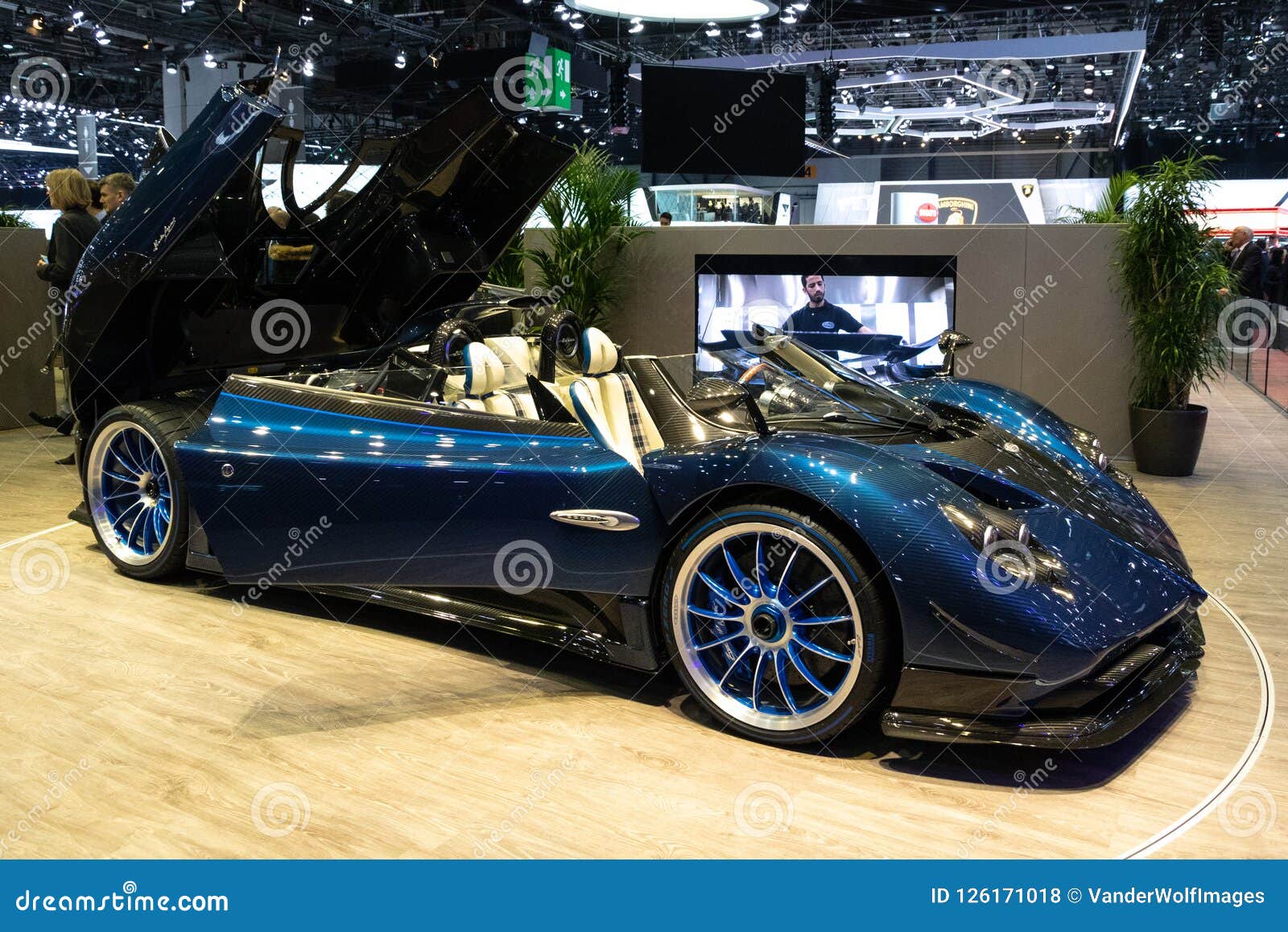 Pagani Zonda Hp Barchetta Sports Car Editorial Stock Photo