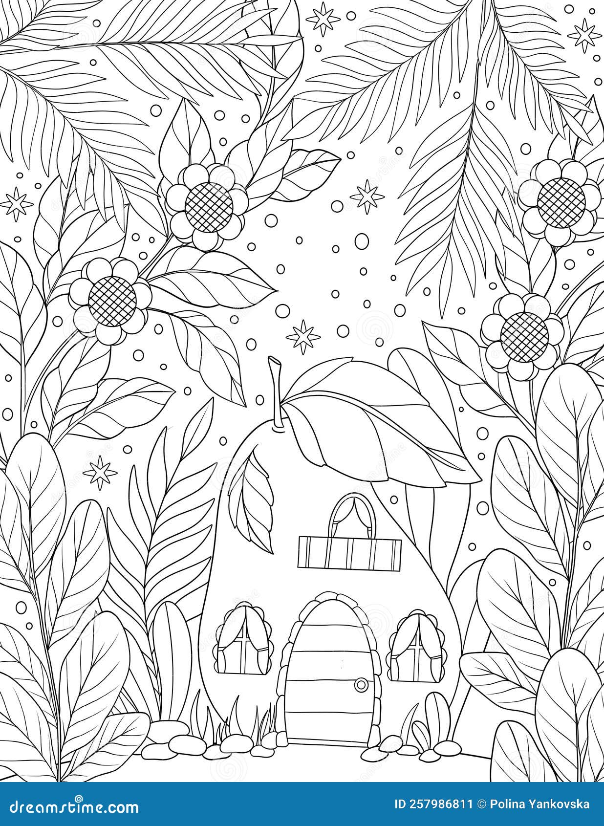 Livre de coloriage adulte jardin secret