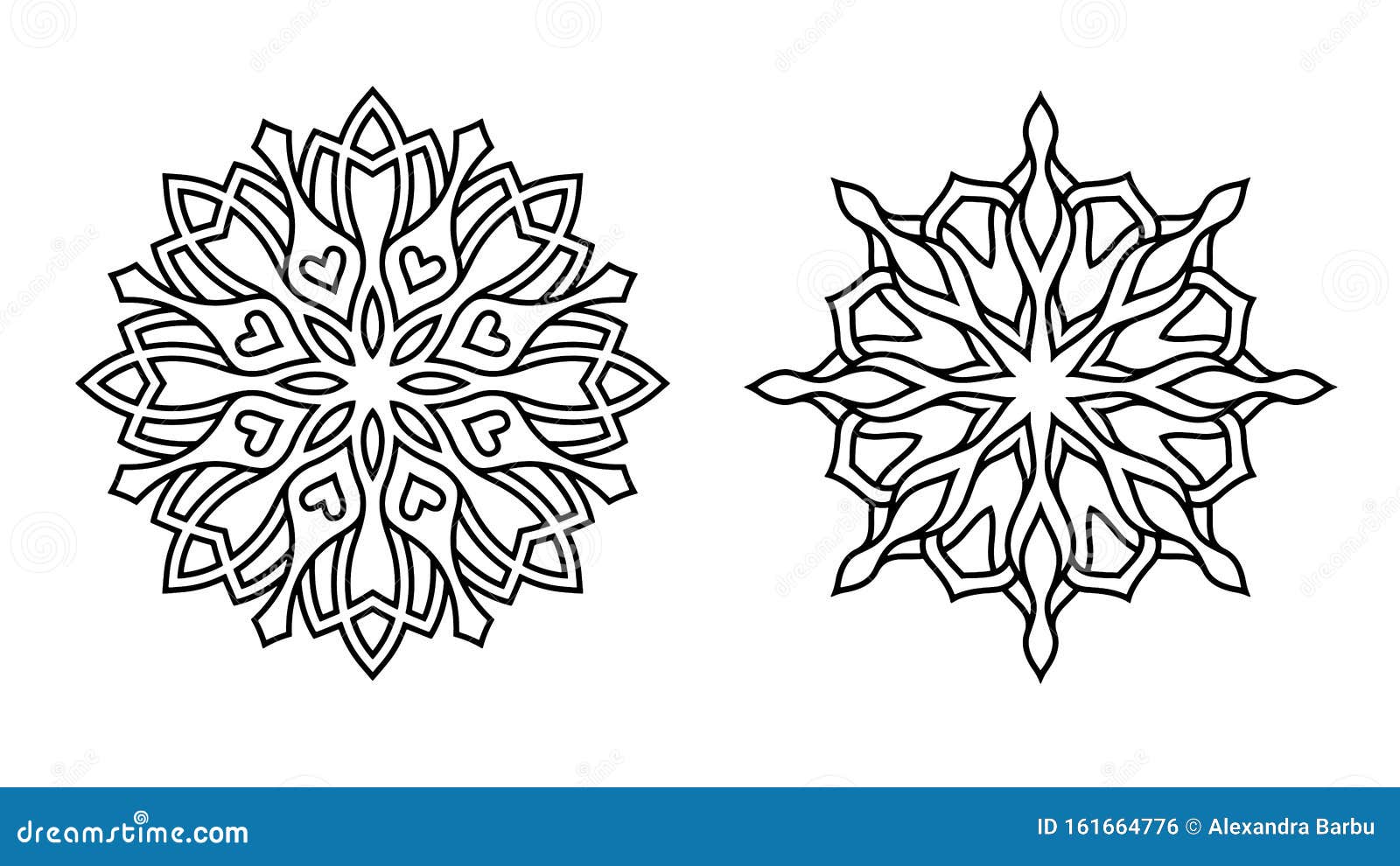 Coloriage Antistress Pour Adultes Mandala De Fleurs Pour La