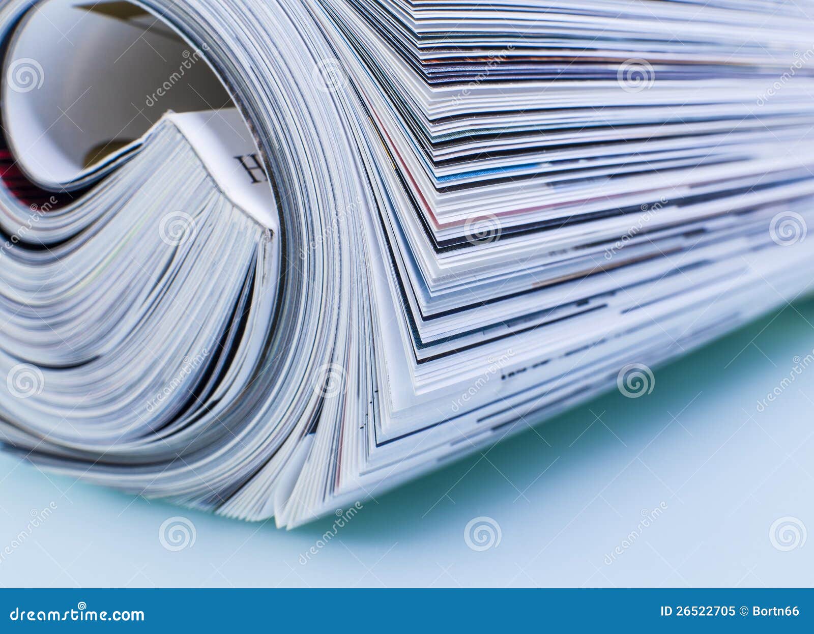 Page glossy magazine stock image. Image of copy, edges 26522705