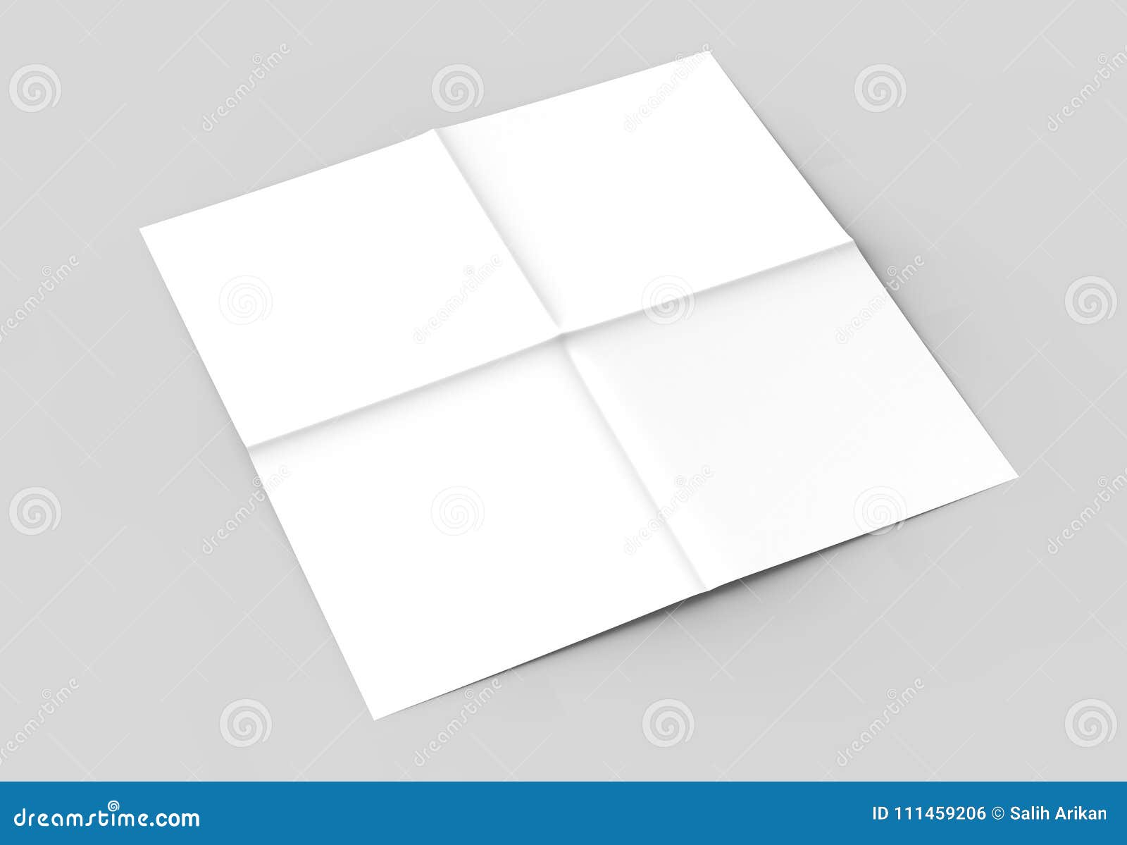 8 Page Leaflet French Fold Square Brochure Mock Up Isolated on Stock 8 Page Leaflet French Fold Square Brochure Mock Up Isolated on Stock