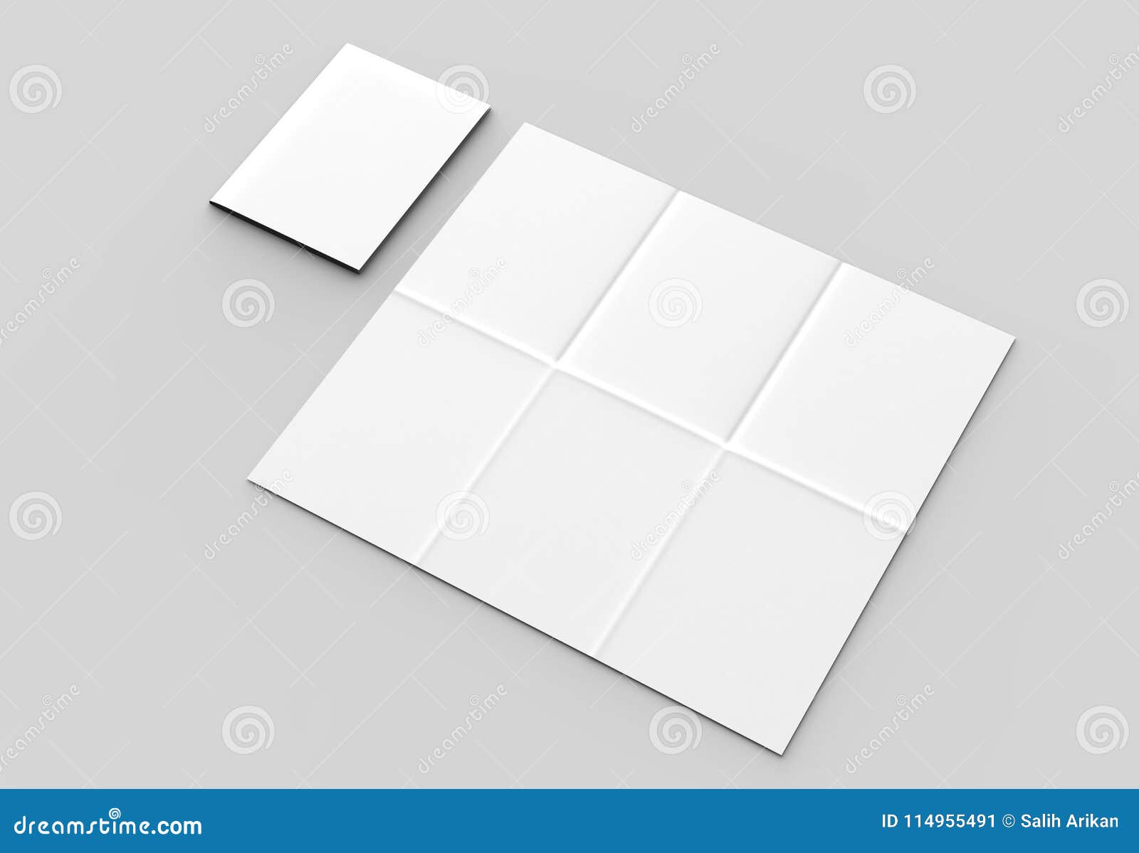12-page-leaflet-french-fold-vertical-brochure-mock-up-isolated-stock