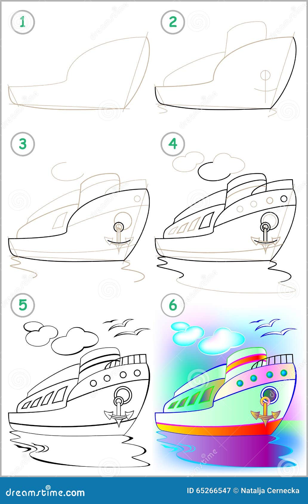 How to Draw Speedboats in 5 Steps