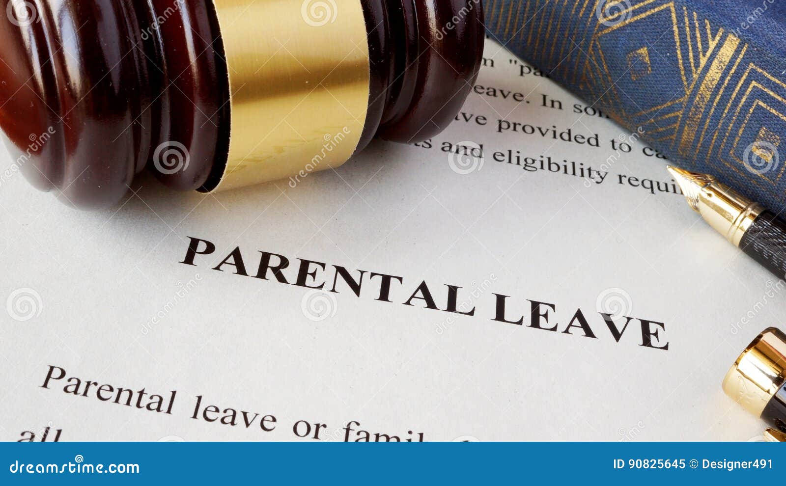 page with title parental leave.