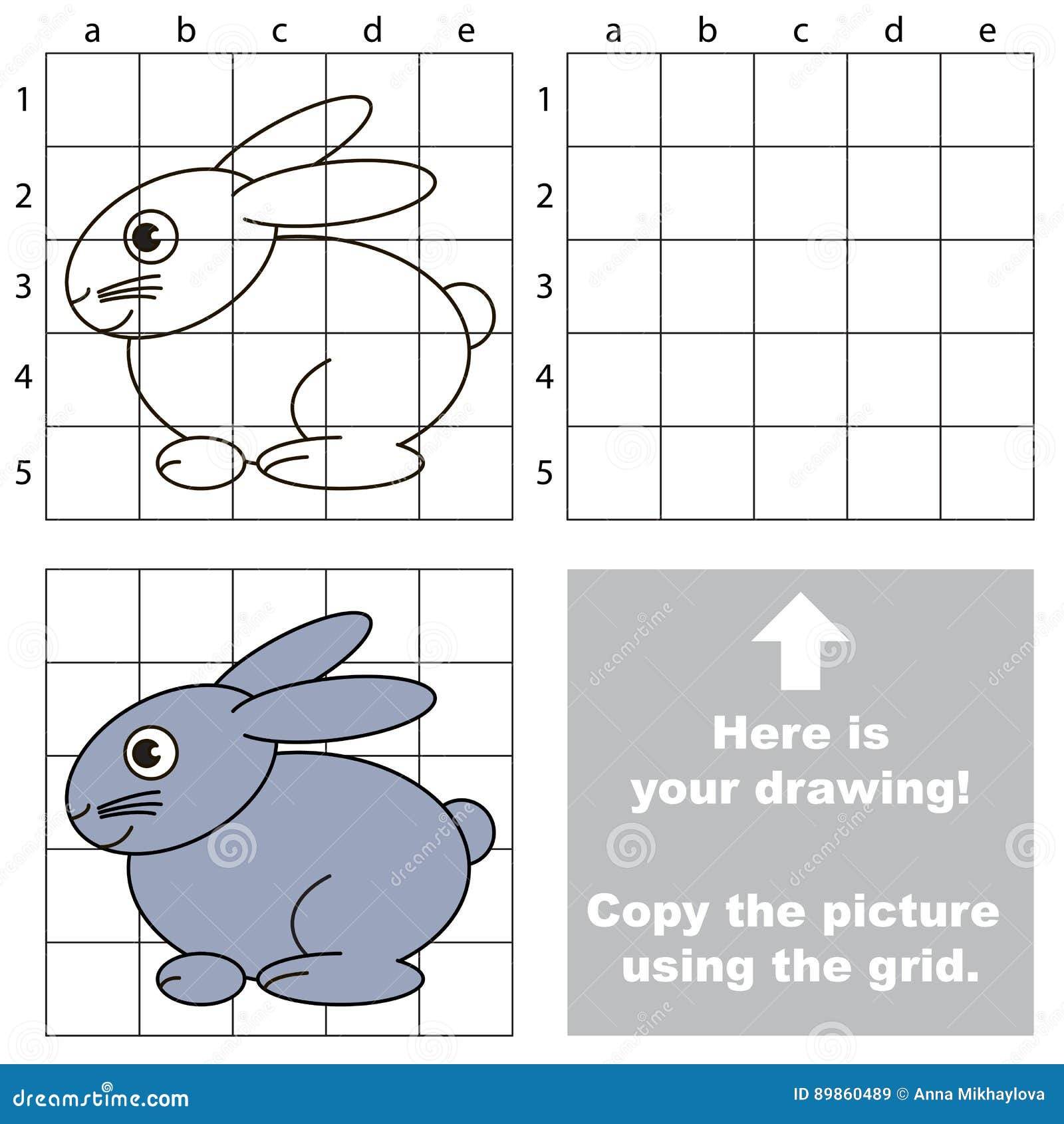 Page To Be Duplicated Using Grid. Stock Vector Illustration of grid