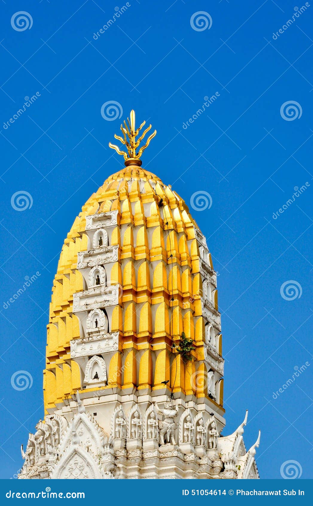 Pagoda in blue sky stock photo. Image of pagoda, landmark 51054614