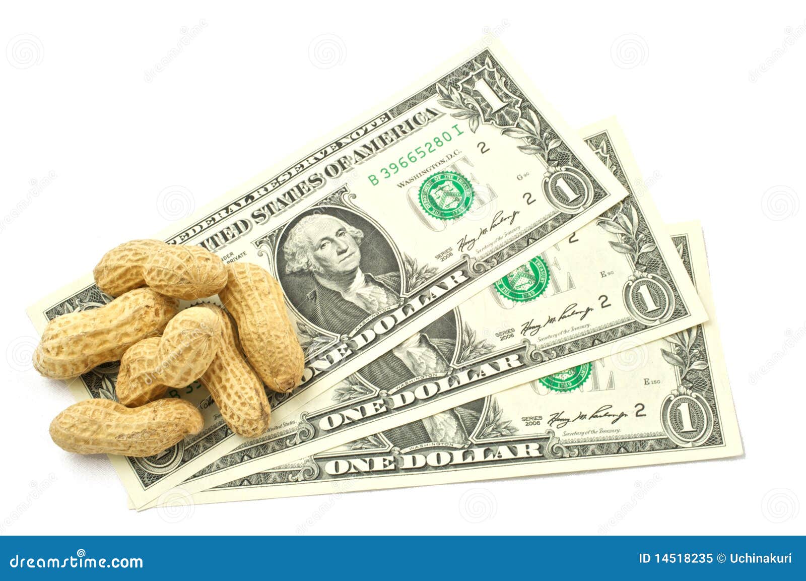 Paid in Peanuts stock image. Image of work, office, notes 14518235