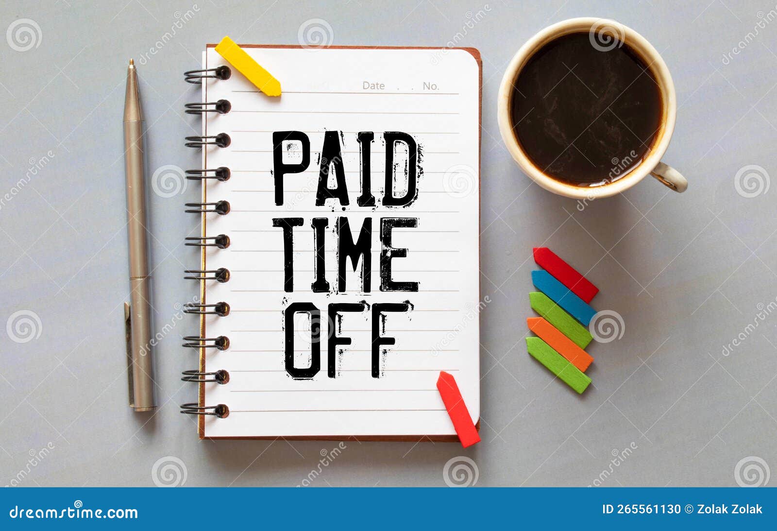 Paid Time Off Is Shown On A Photo Using The Text Stock Photo Image Of paid-time-off-is-shown-on-a-photo-using-the-text-stock-photo-image-of