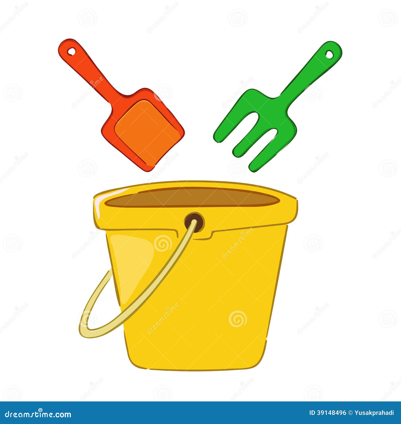 Pail and shovel beach toys stock vector. Illustration of group - 39148496 Pail and shovel beach toys stock vector. Illustration of group - 39148496