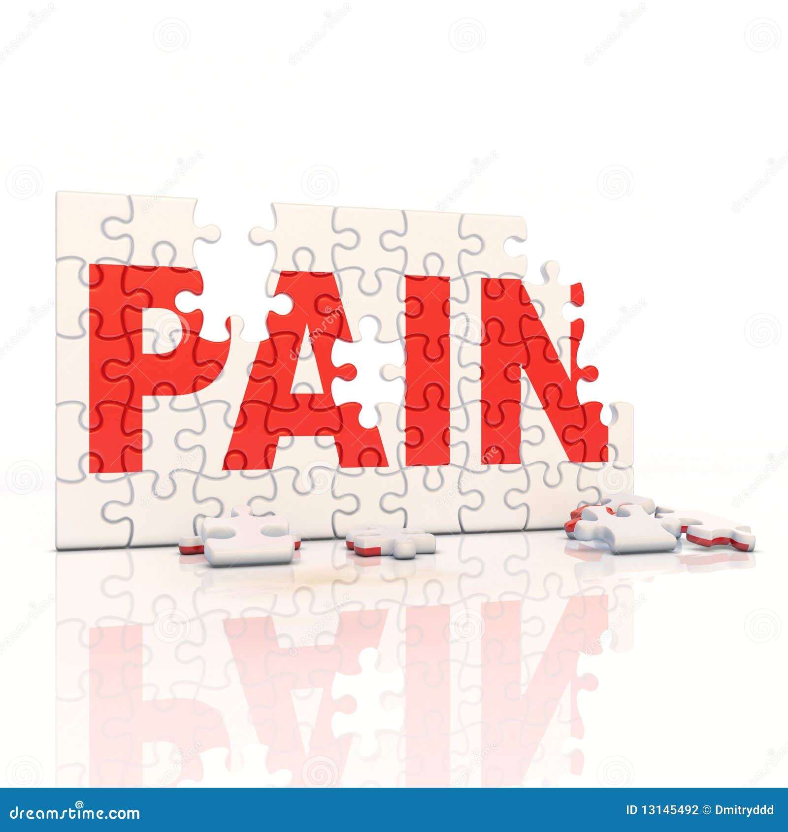 Painkiller Puzzle on White Floor Stock Illustration Illustration of puzzle, painkiller 13145492