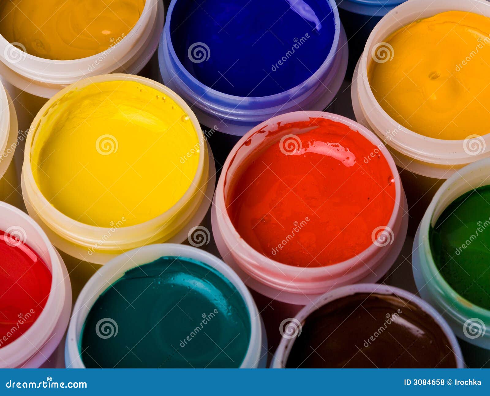 Plastic Paint Bottles For Art Stock Photo, Picture and Royalty Free Image.  Image 141872771.
