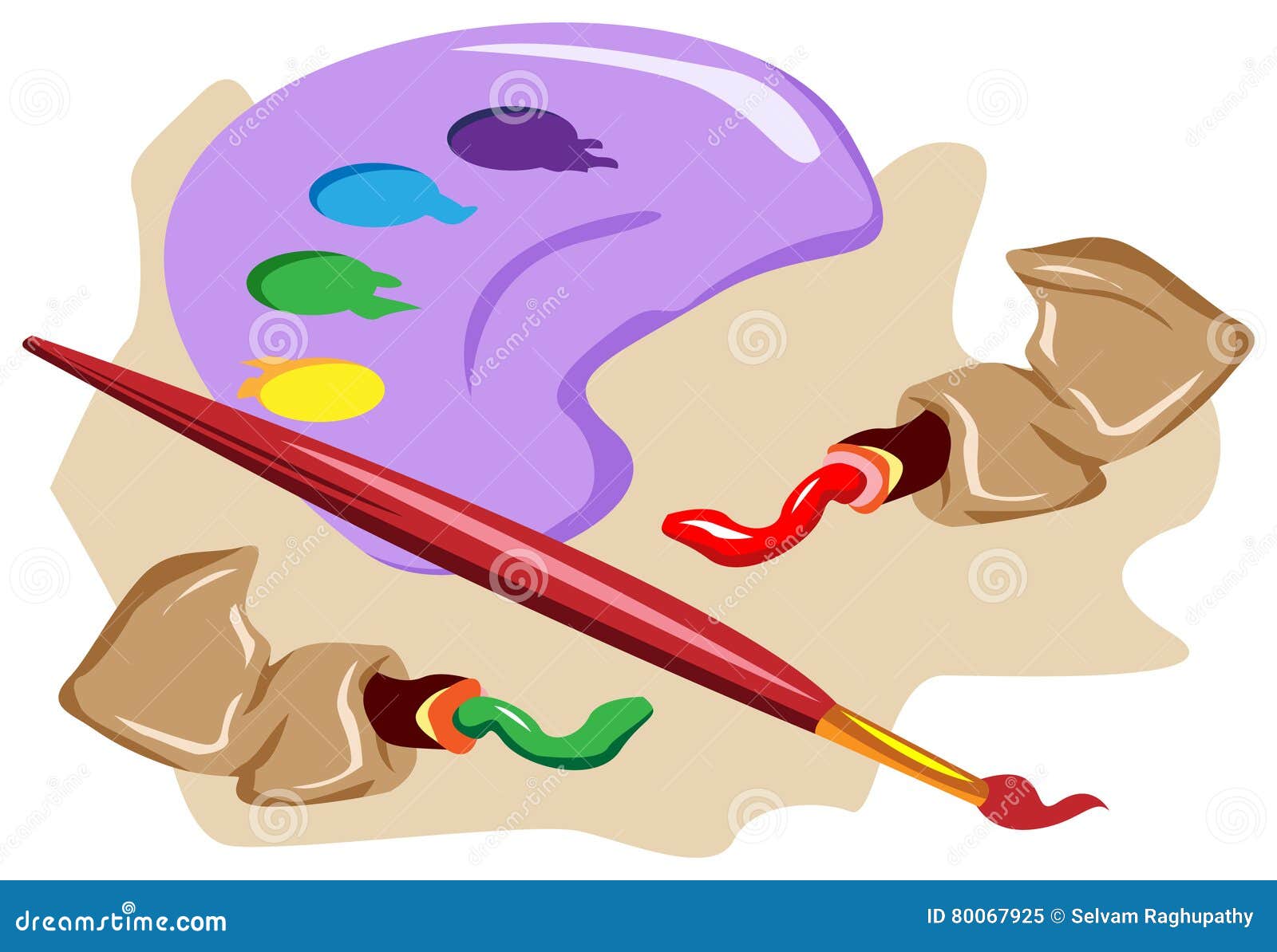 Paintbrushes Stock Illustrations – 2,201 Paintbrushes Stock Illustrations,  Vectors & Clipart - Dreamstime