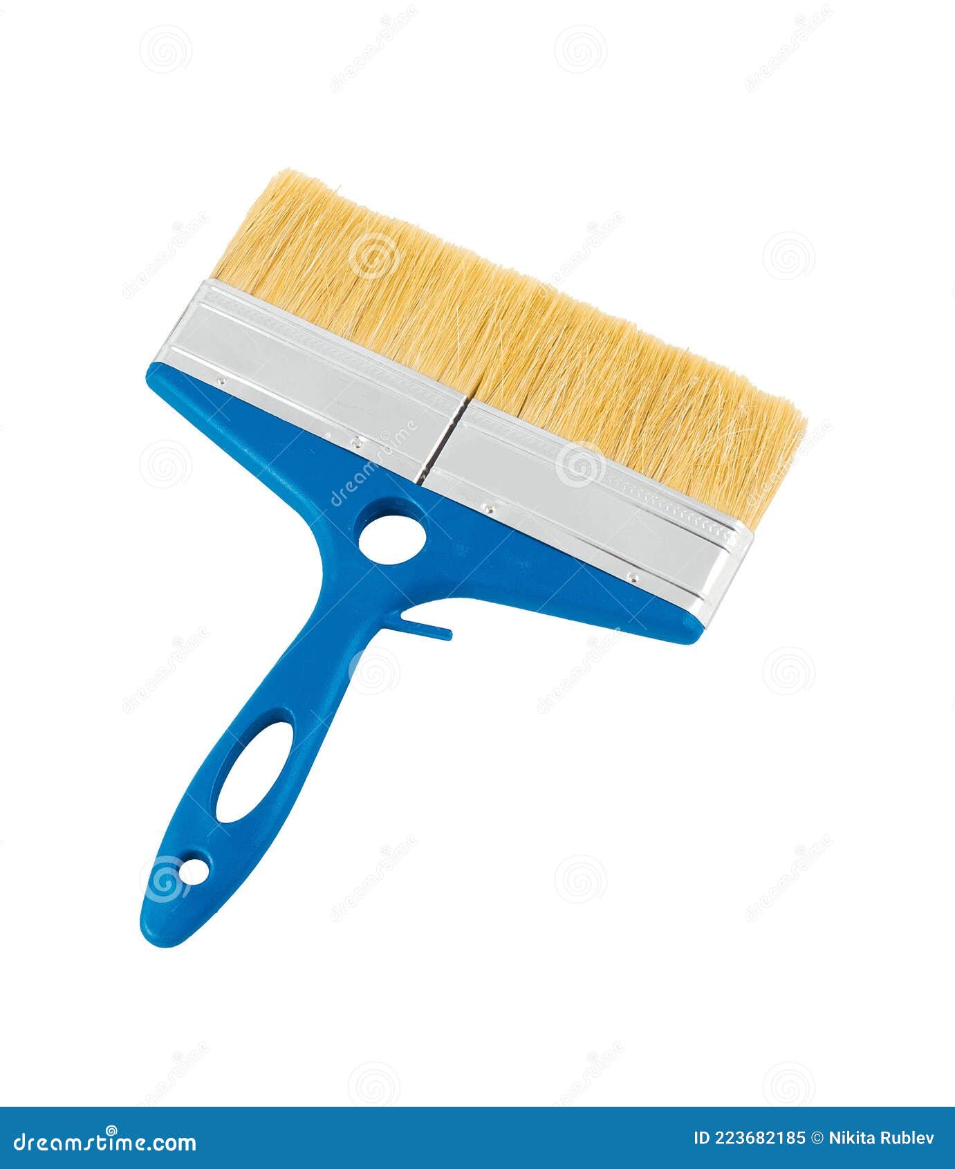 Paint Brush Isolated on White Stock Image Image of brush, improvement