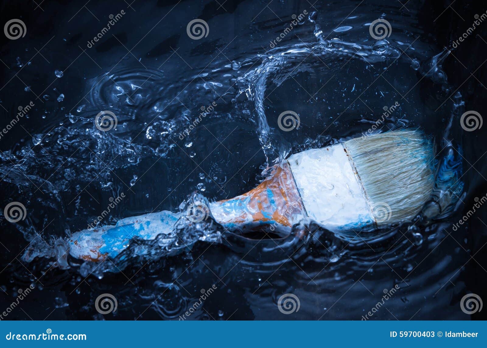 Paint brush stock image. Image of brush, home, drop, house 59700403
