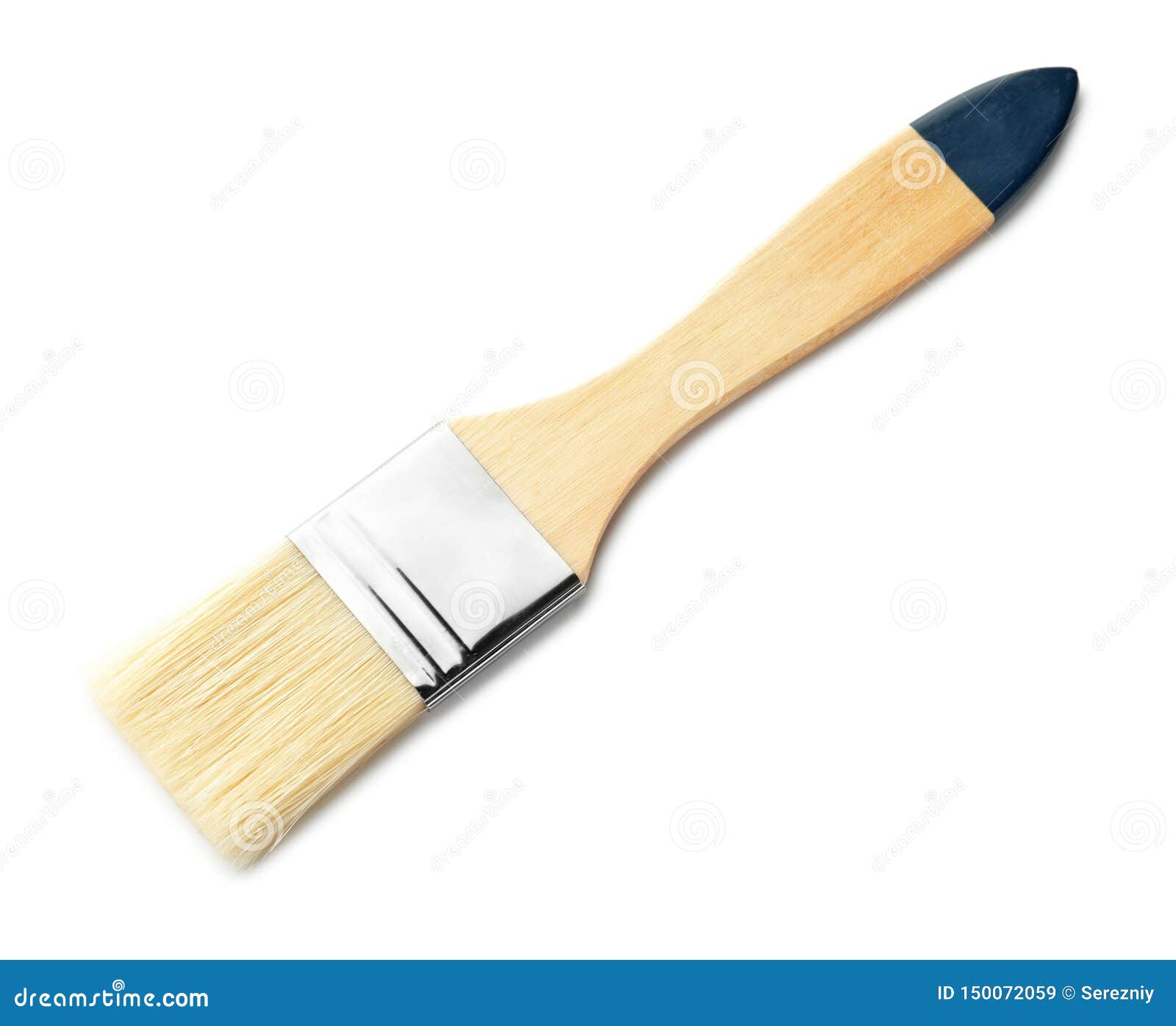 Paint Brush on White Background Stock Image Image of paint, draw