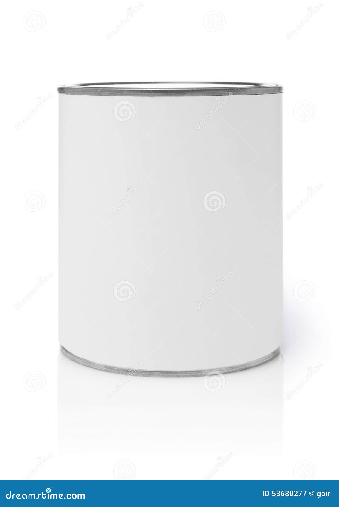 Paint can stock image. Image of work, space, white, improvement 53680277