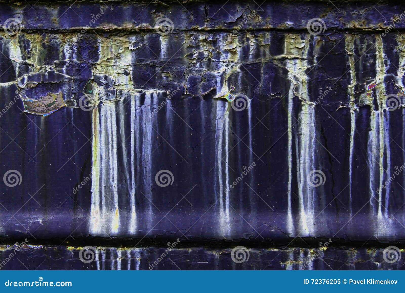 Paint on metal wall stock image. Image of metal, grunge 72376205