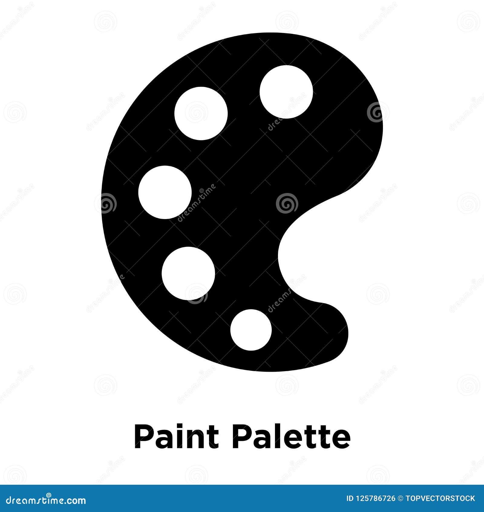 Paint board fill style icon design Royalty Free Vector Image