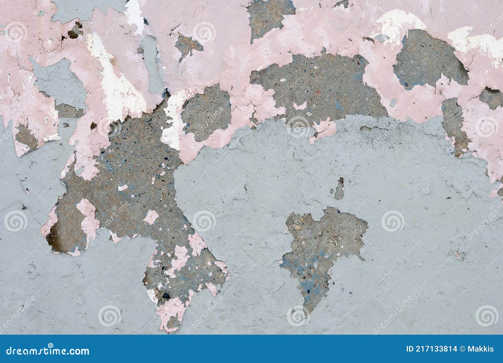 Paint Peeling Off Concrete Wall Stock Photo Image of cracked, color