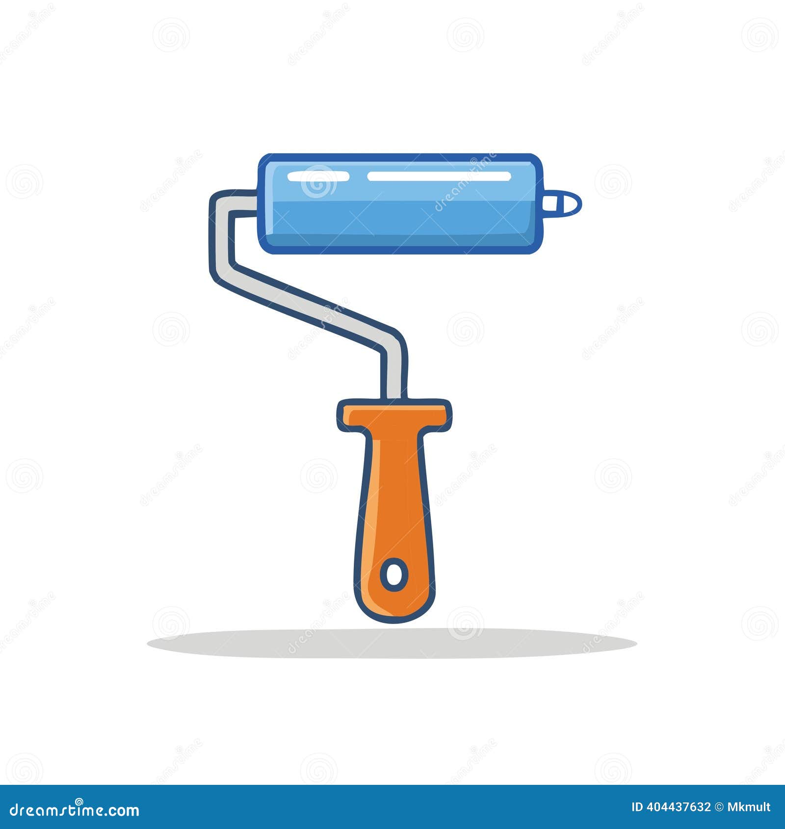 Paint Roller Illustration Tool Icon Vector Graphic Design Stock Vector -  Illustration of instrument, home: 404437632, image size:1600x1690