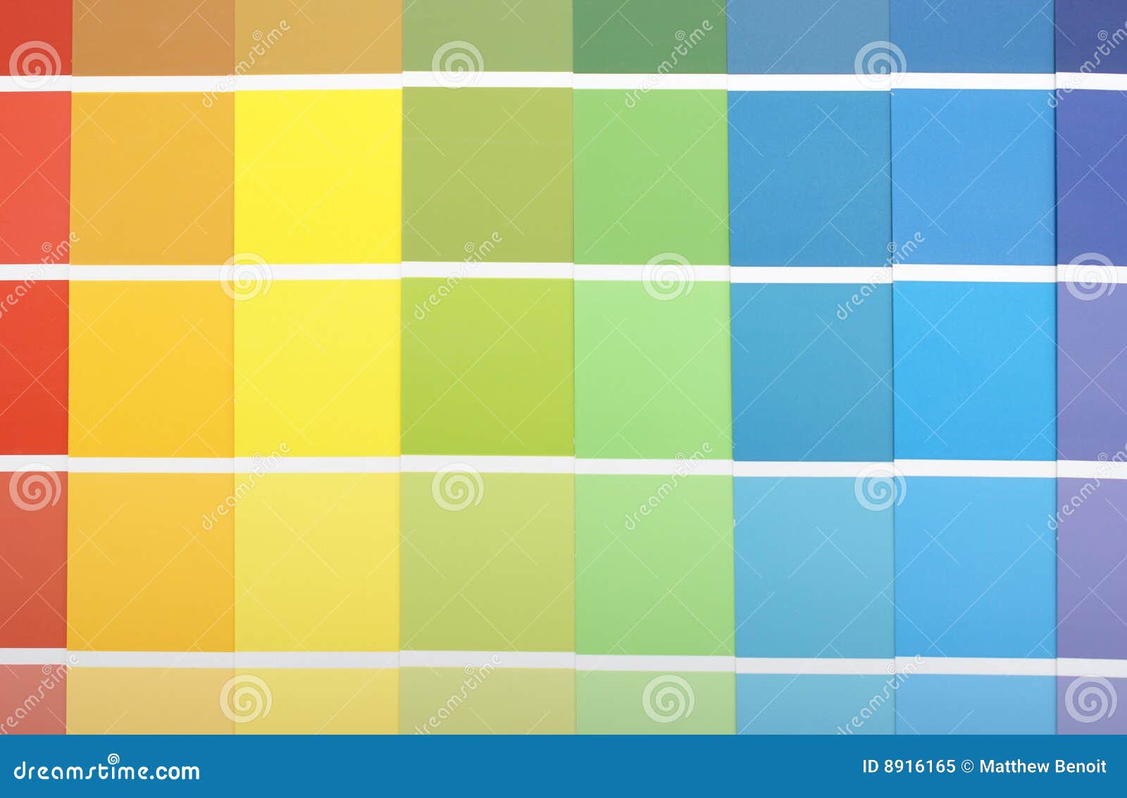 Yellow Car Paint Chart