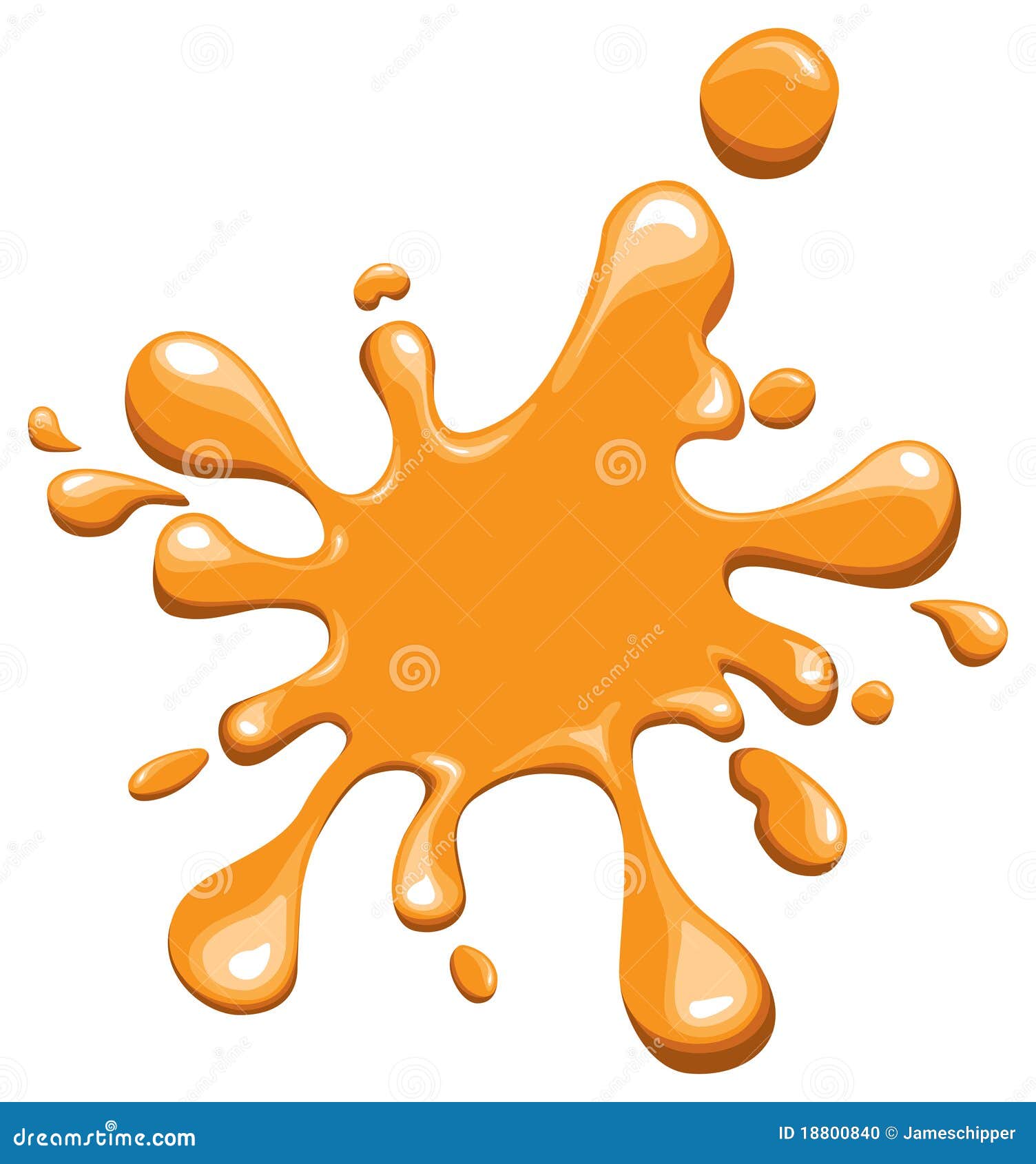 Paint Splash Vector Illustration 18800840