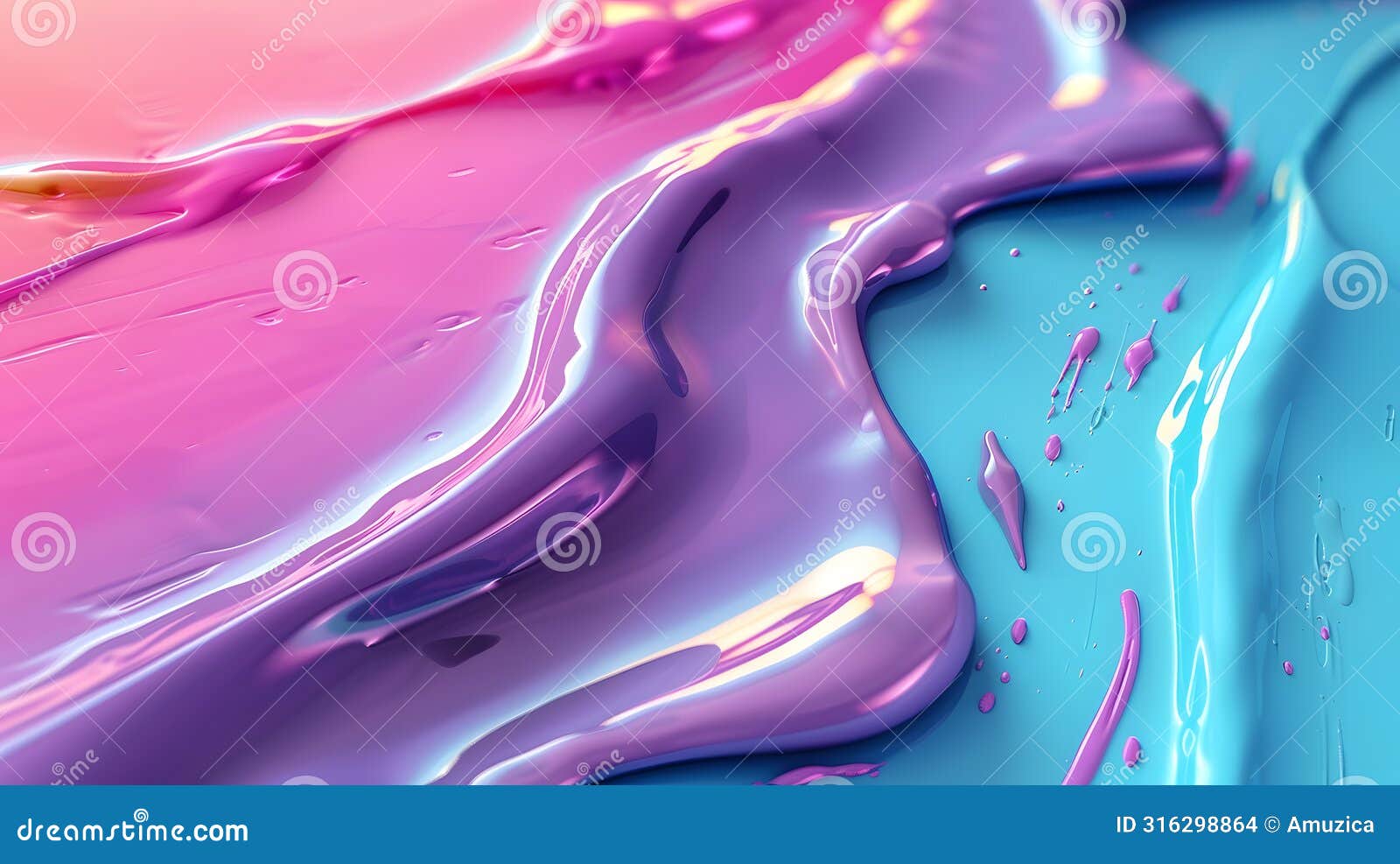 a paint splash colorfull rainbow paint 