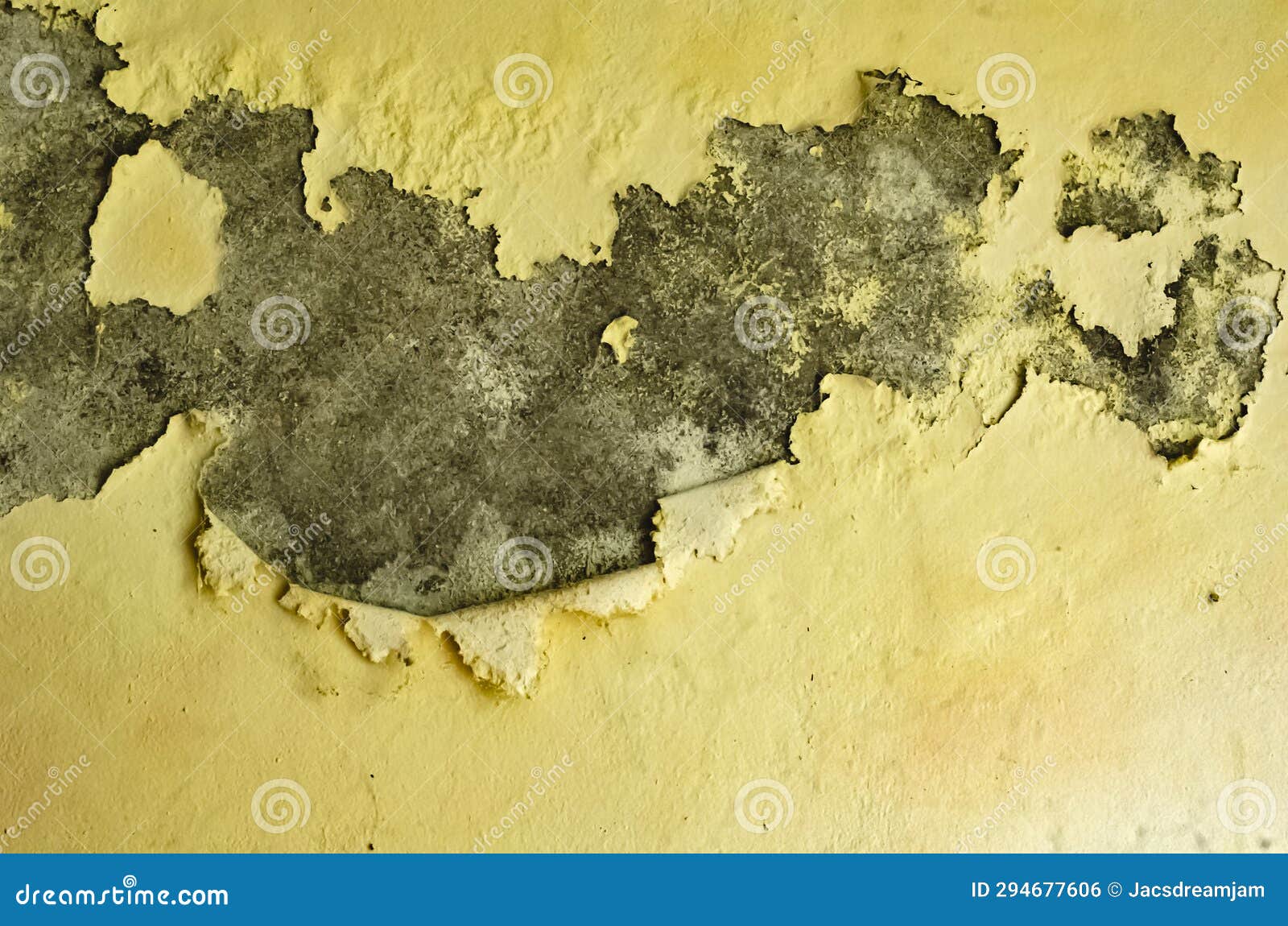 Paint Stripping from Wall stock illustration. Illustration of indoors