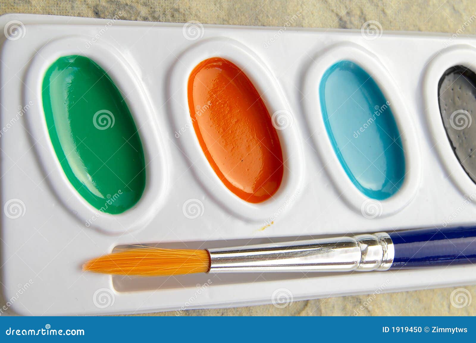 Paint stuff stock photo. Image of colored, blue, creative 1919450