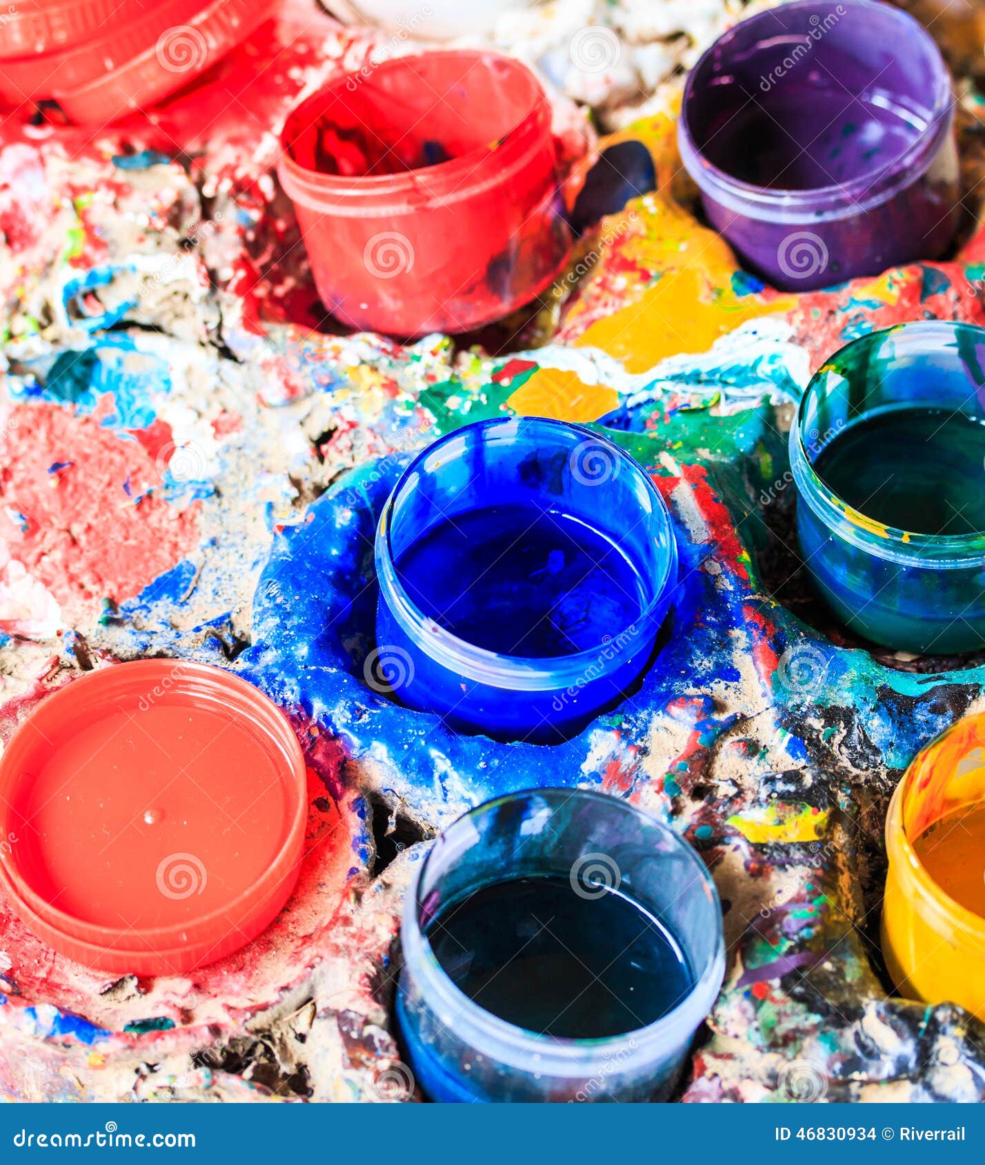 Paint tanks stock photo. Image of canister, crafts, asia 46830934
