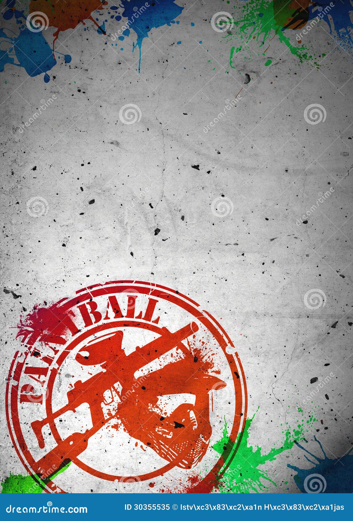 Paintball Background Stock Illustration Illustration Of Flyer