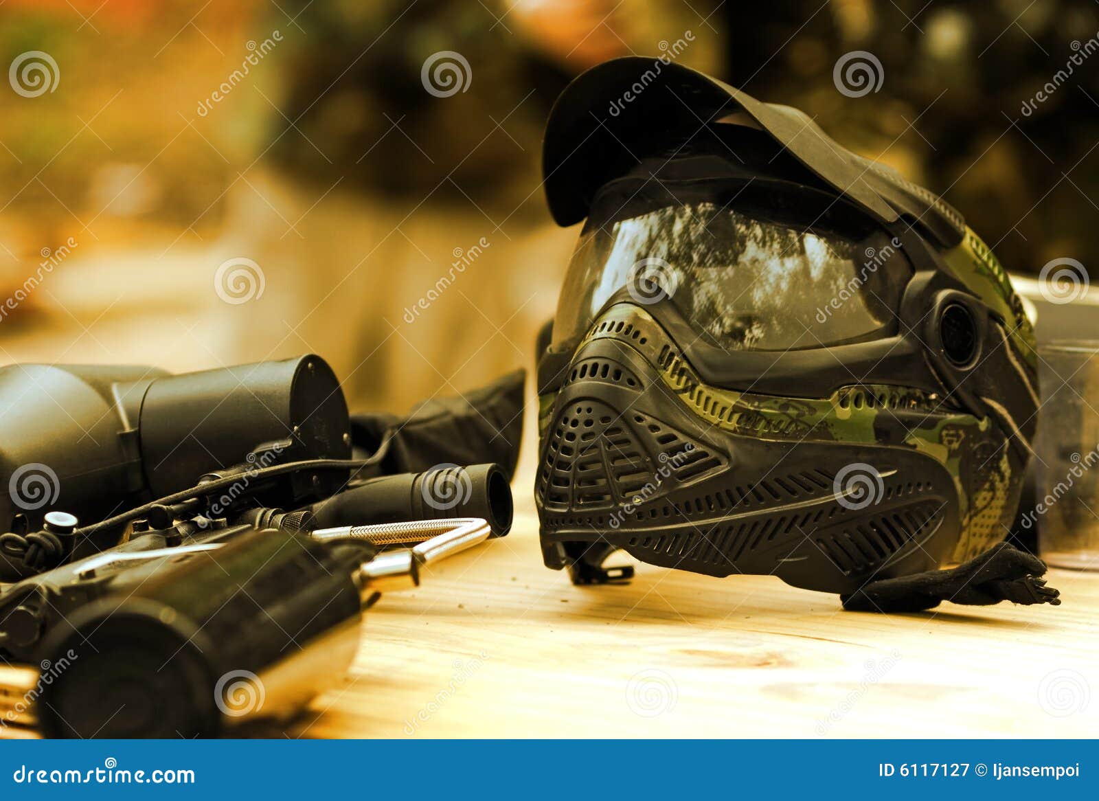 Paintball mask stock image. Image of soldier, paint, hobby 6117127