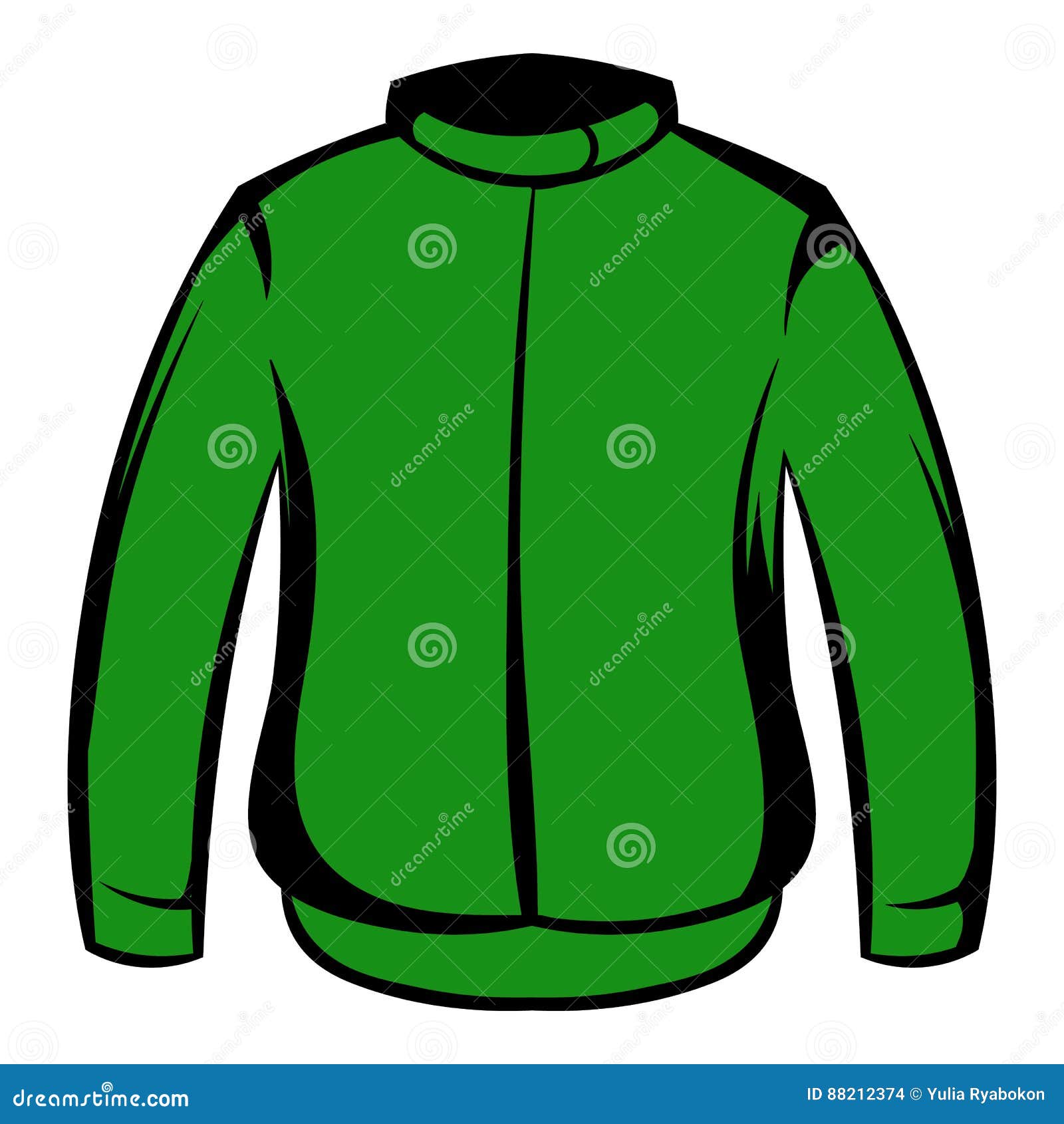 Paintball Protective Jacket Icon Cartoon Stock Vector - Illustration of ...