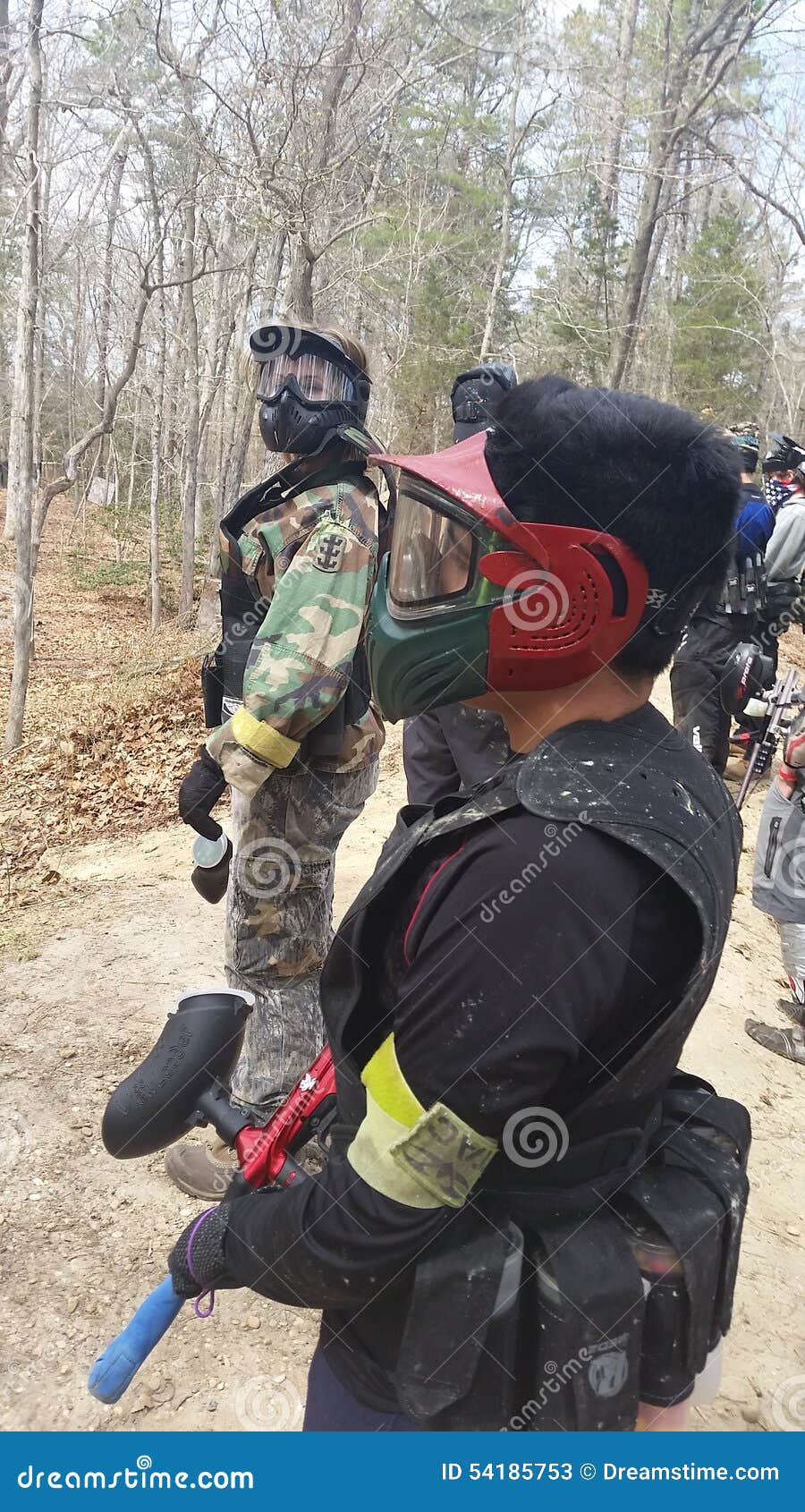 Paintball editorial stock photo. Image of camouflage 54185753