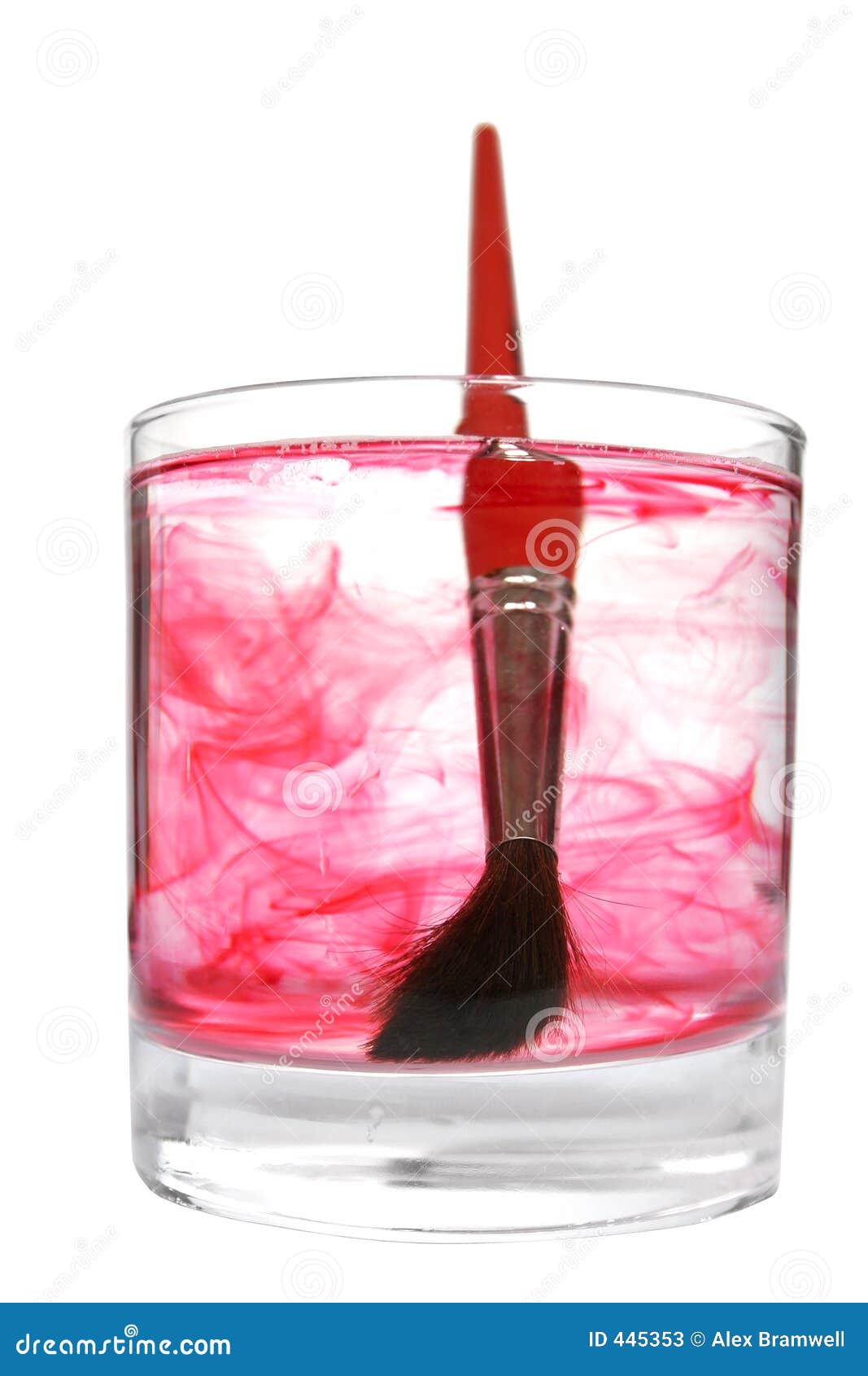 pot painting brush pot painting brush