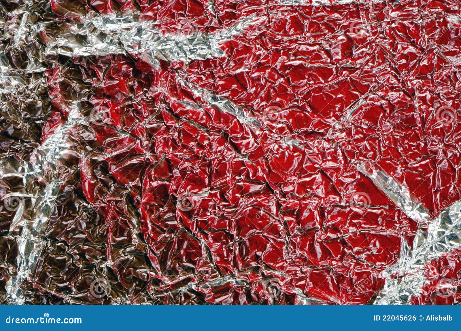 Painted Aluminium Foil Background Stock Photo Image of reflect