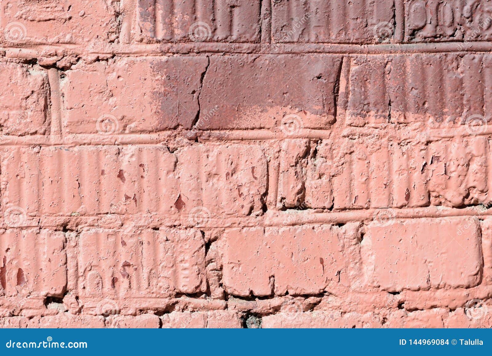 Painted Brick Wall Texture. Brick Wall Background Stock Photo Image