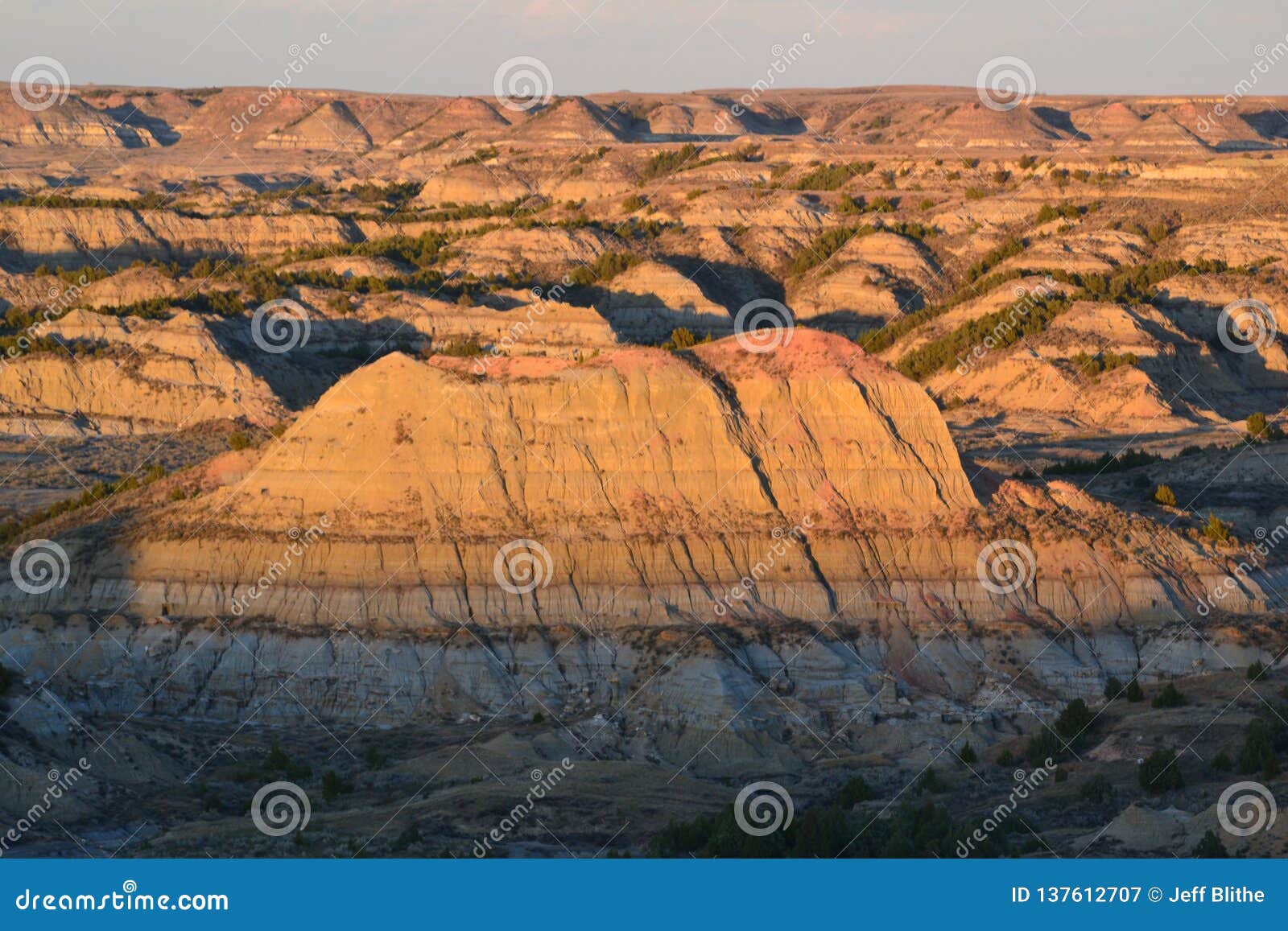 Painted Canyon stock image. Image of sunset, painted 137612707