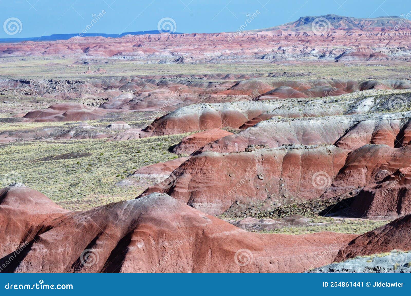 Painted Desert stock image. Image of petrified, painted 254861441