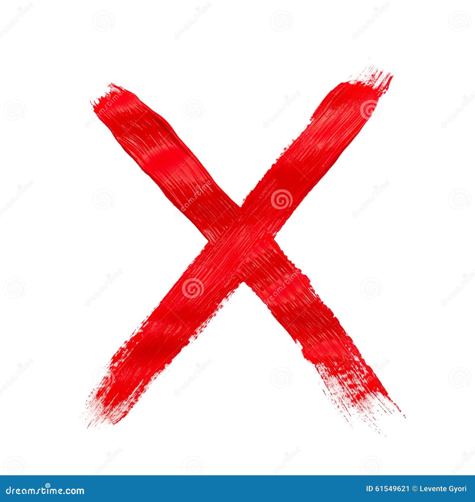 Painted X mark stock image. Image of abstract, forbidden 61549621