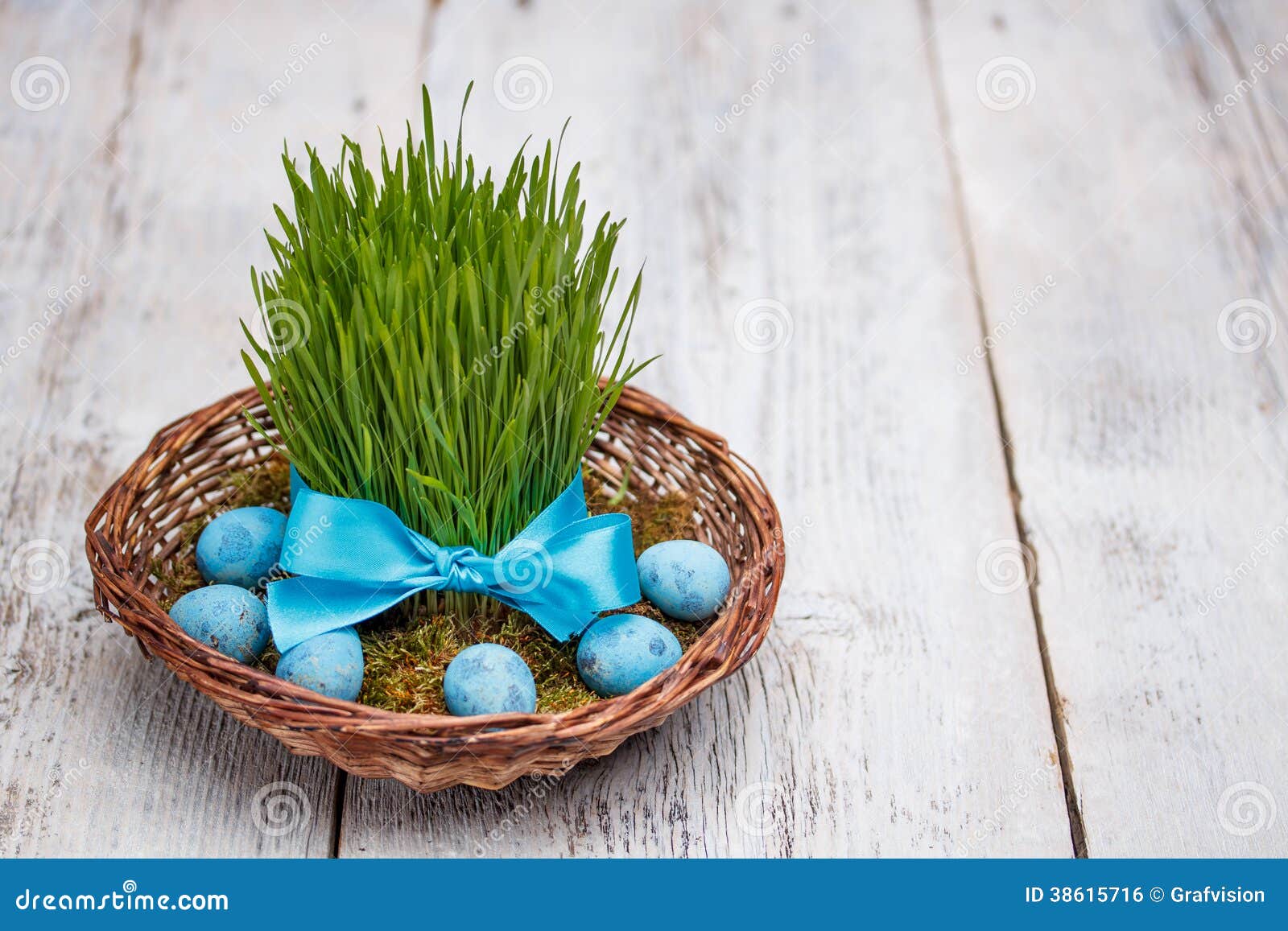 Painted quail eggs stock photo. Image of blue, background 38615716