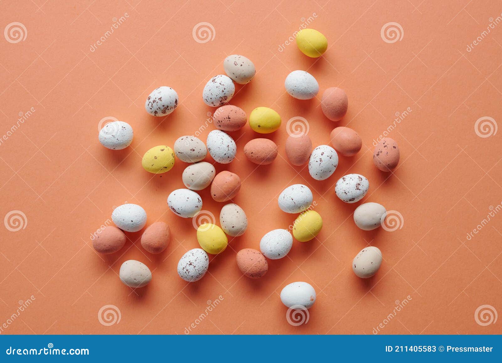 Painted quail eggs stock image. Image of abstract, colors 211405583