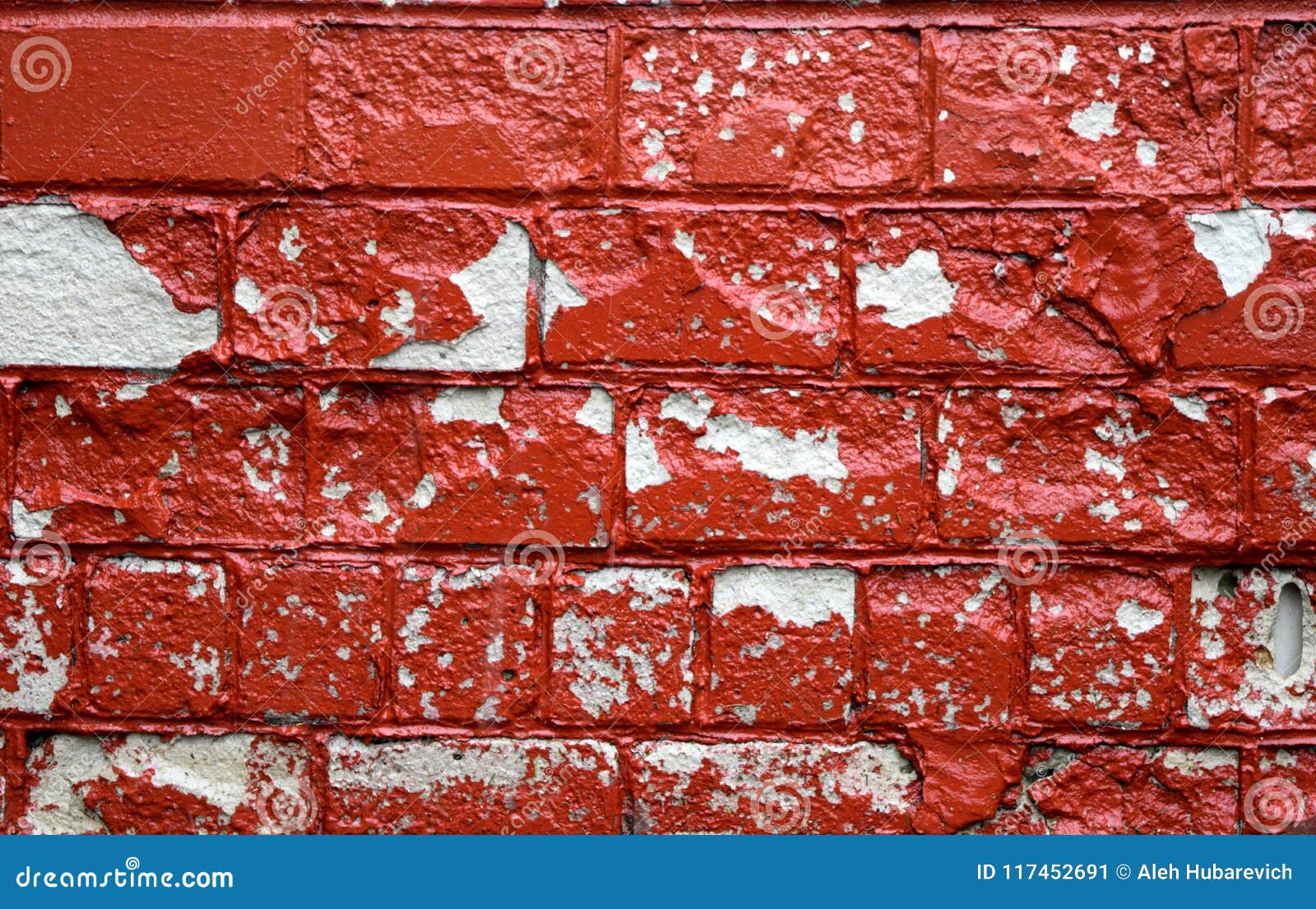 Red brick wall stock image. Image of material, shabby 117452691