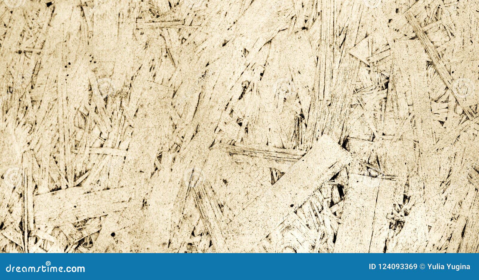 Painted Texture of Oriented Strand Board, OSB, Light Background from