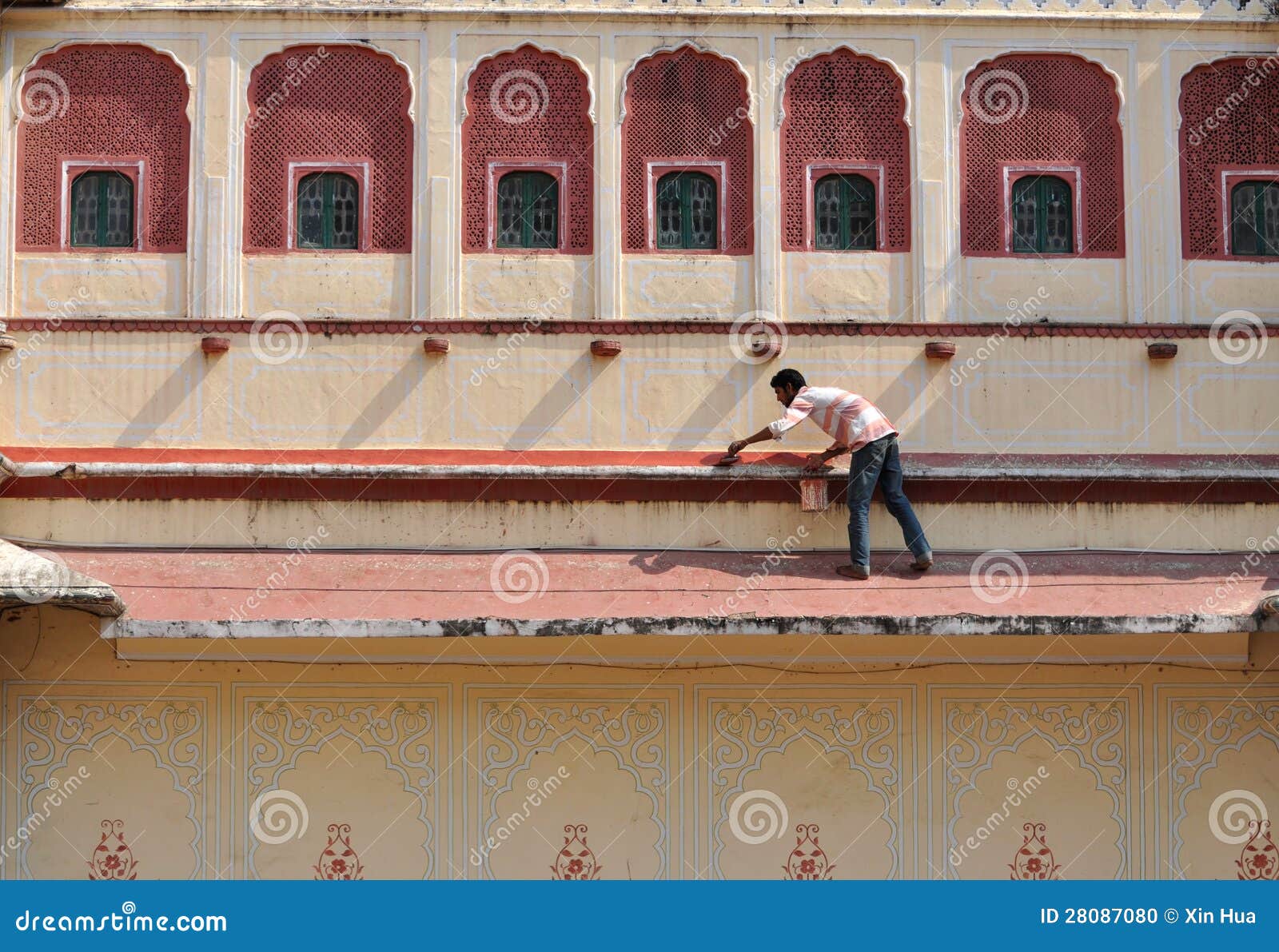 Painter in City Palace, Jaipur Editorial Image Image of historical