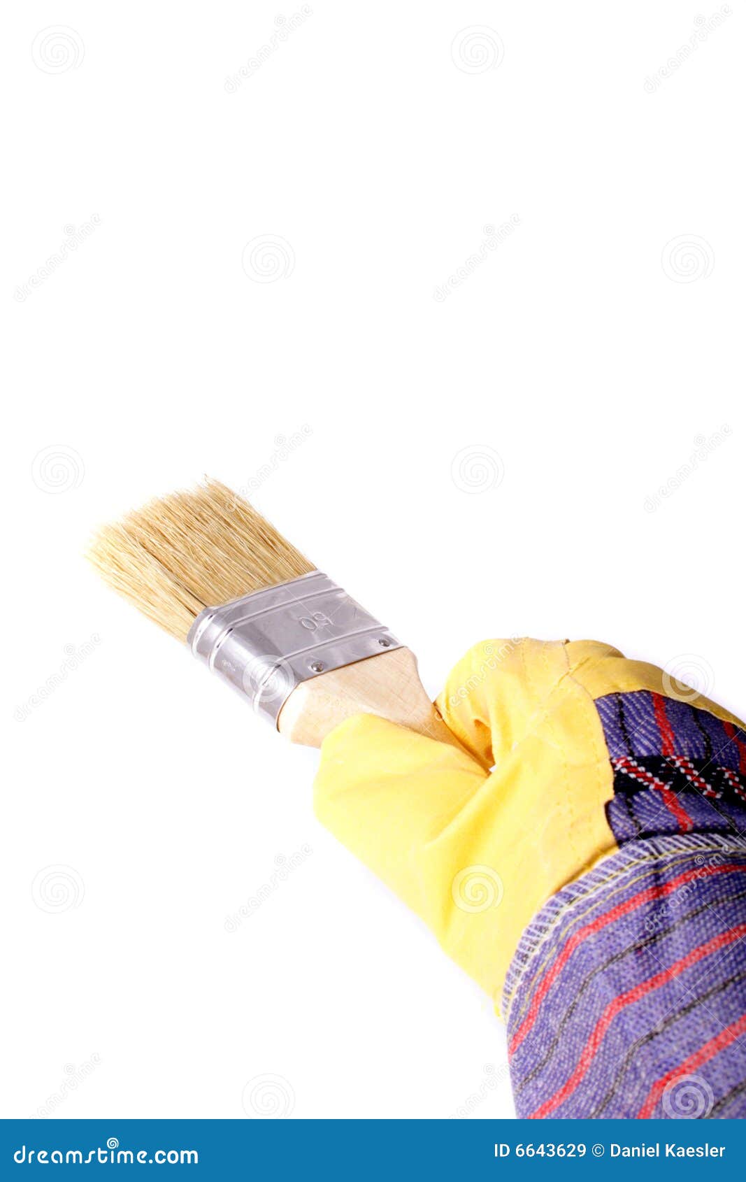 Painters Hand stock image. Image of brush, painting, painter 6643629