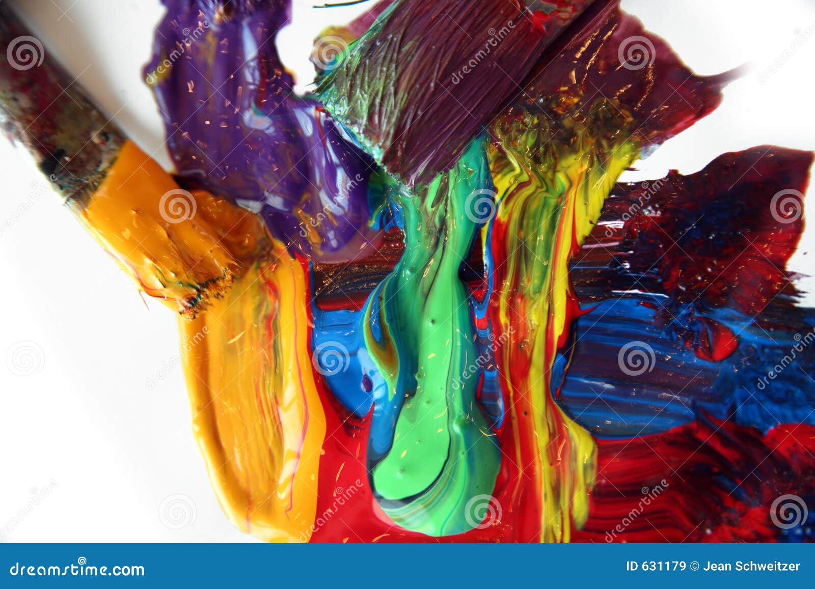 Painting stock image. Image of paint, artist, colours, creation 631179